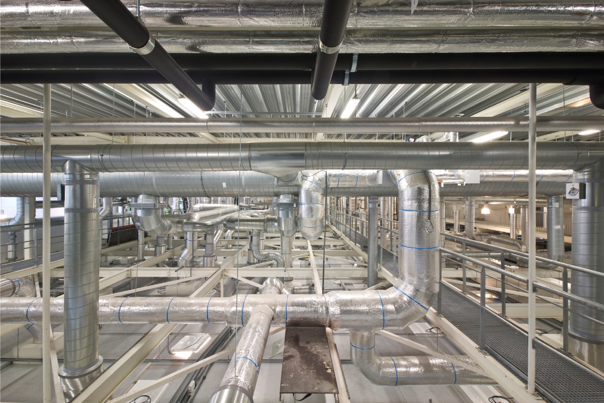 hvac air duct system