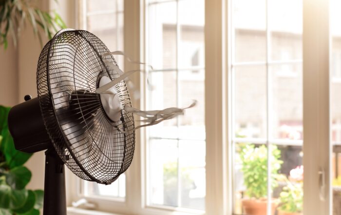 fan blowing air